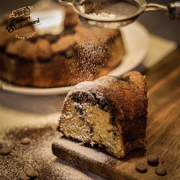 Chocolate and coffee cake
