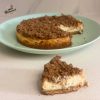 Baked apple cheesecake